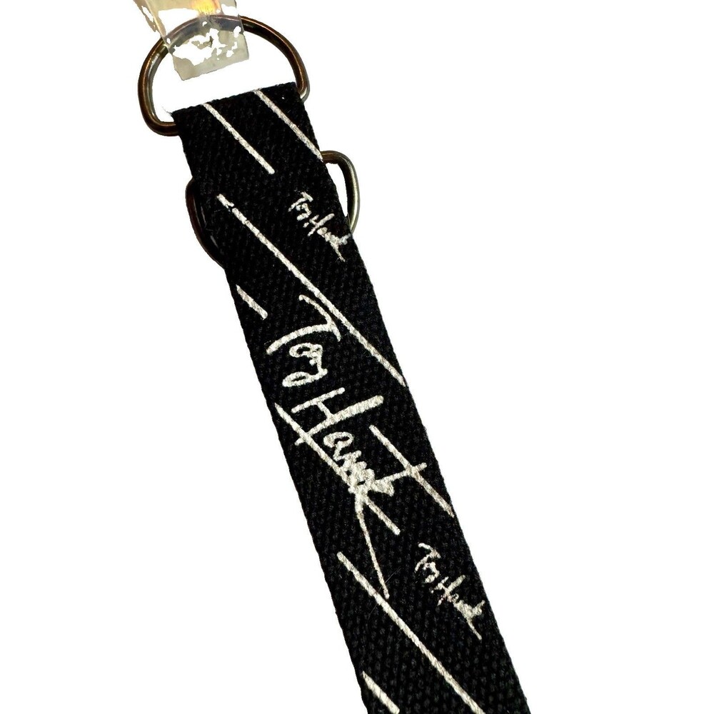 Black/White Graphic Vintage Tony Hawk Adjustable Buckle Belt Unisex 29”